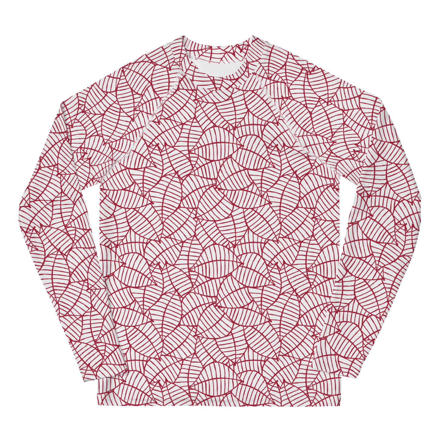 Colorful Fall Leaves | Seamless Patterns | All-Over Print Youth Rash Guard - #8