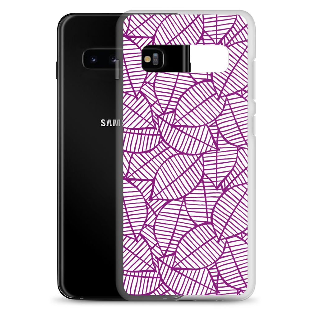 Colorful Fall Leaves | Seamless Patterns | Samsung Case - #7