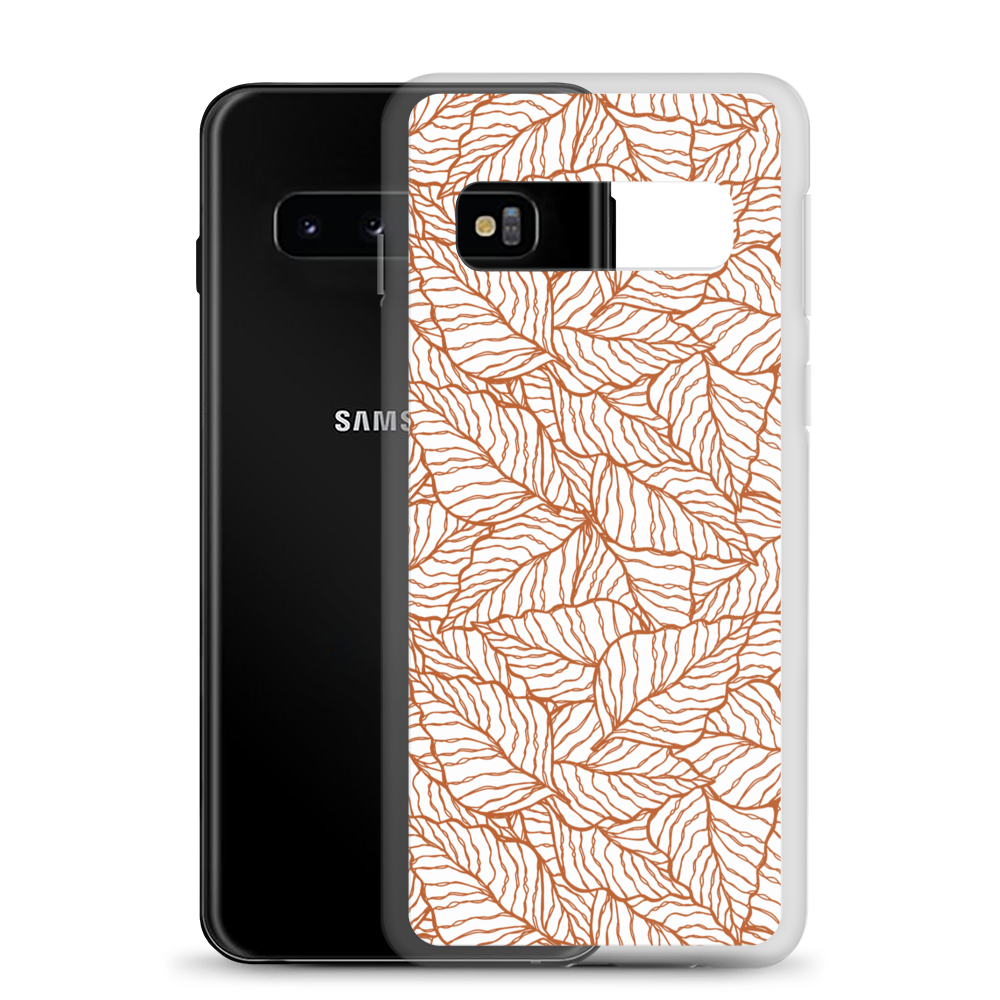 Colorful Fall Leaves | Seamless Patterns | Samsung Case - #1