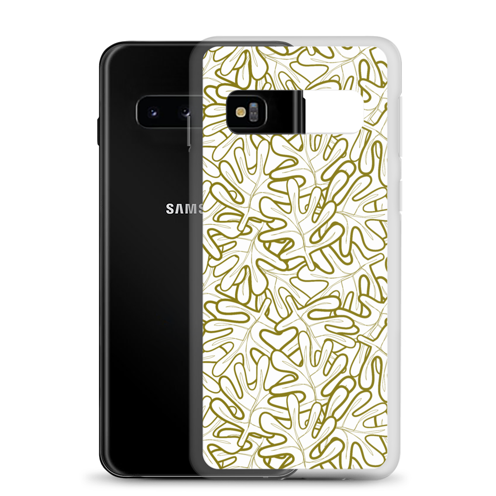 Colorful Fall Leaves | Seamless Patterns | Samsung Case - #2