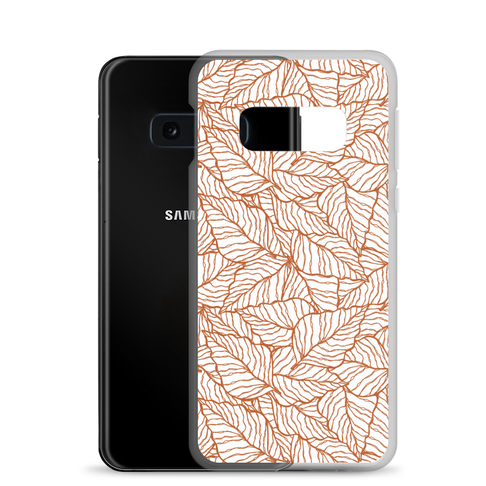 Colorful Fall Leaves | Seamless Patterns | Samsung Case - #1