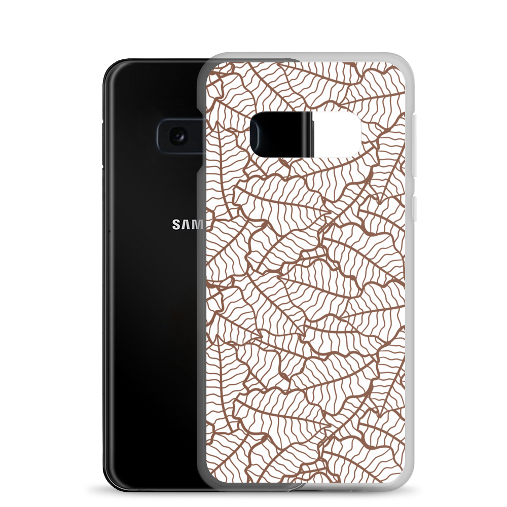 Colorful Fall Leaves | Seamless Patterns | Samsung Case - #5