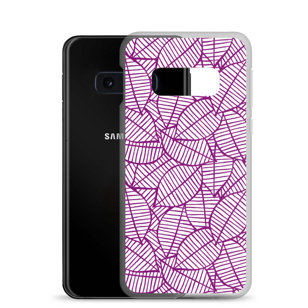 Colorful Fall Leaves | Seamless Patterns | Samsung Case - #7