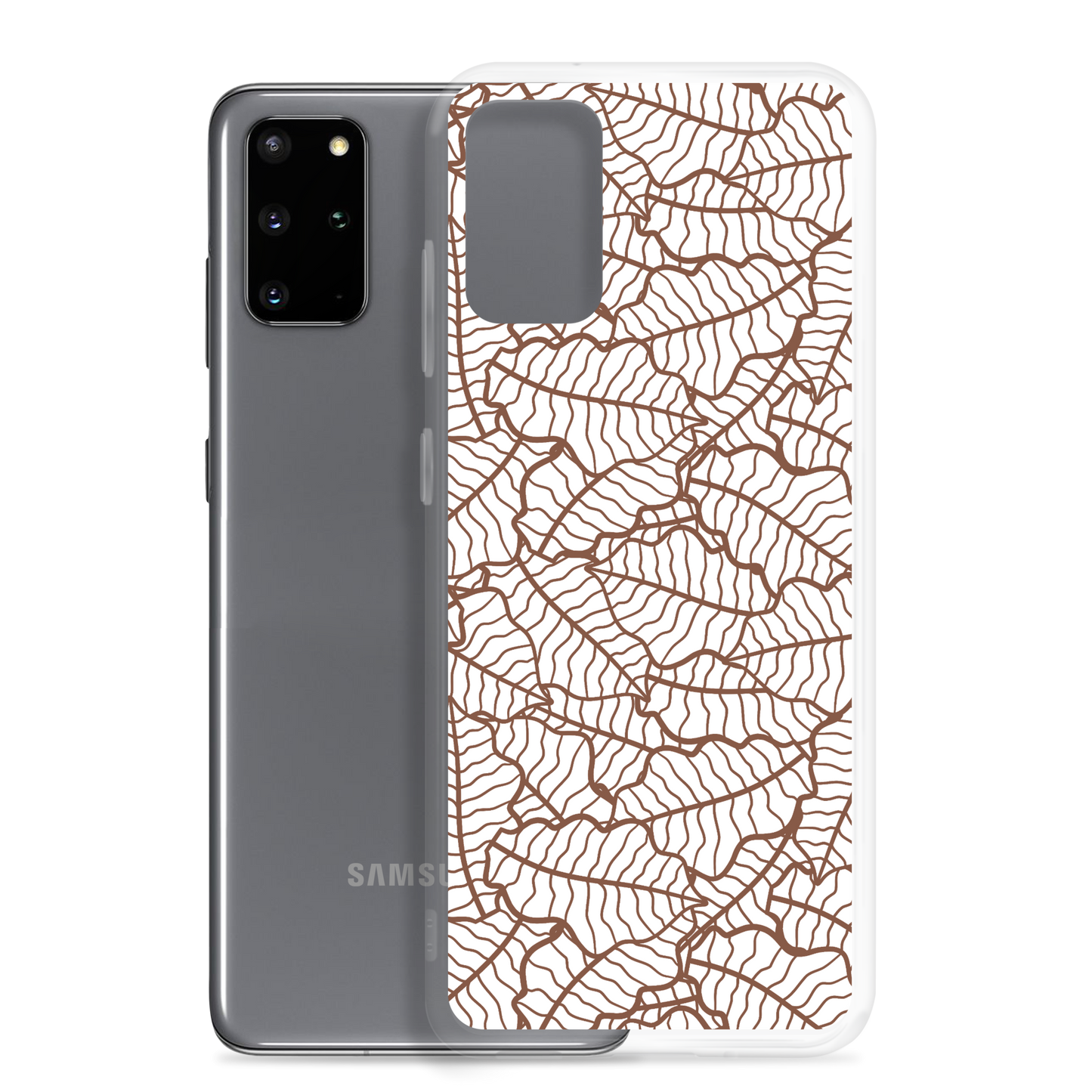 Colorful Fall Leaves | Seamless Patterns | Samsung Case - #5