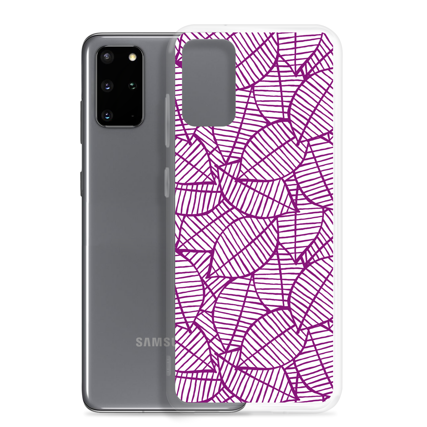 Colorful Fall Leaves | Seamless Patterns | Samsung Case - #7