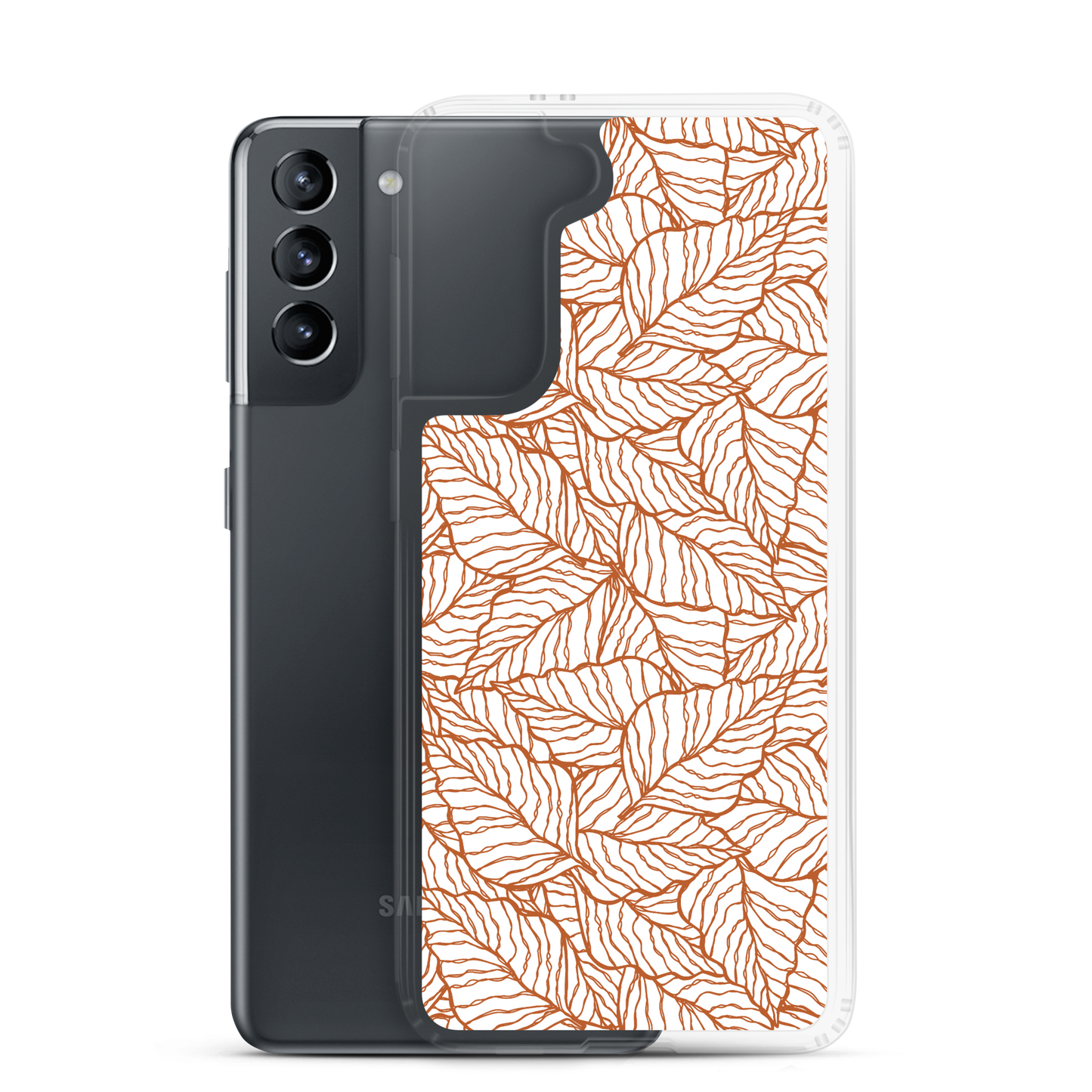 Colorful Fall Leaves | Seamless Patterns | Samsung Case - #1