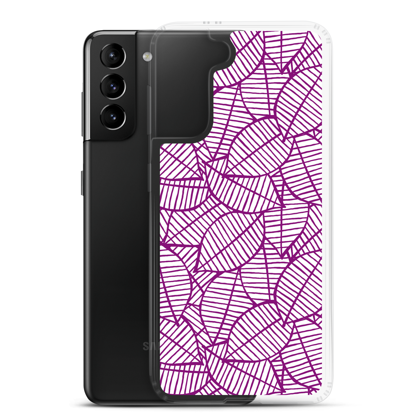 Colorful Fall Leaves | Seamless Patterns | Samsung Case - #7