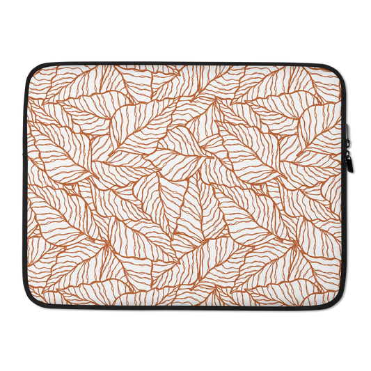 Colorful Fall Leaves | Seamless Patterns | Laptop Sleeve - #1