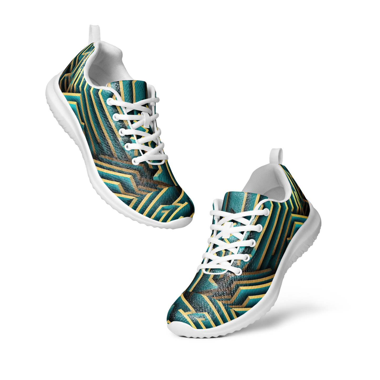 3D Maze Illusion | 3D Patterns | Men's Athletic Shoes - #5