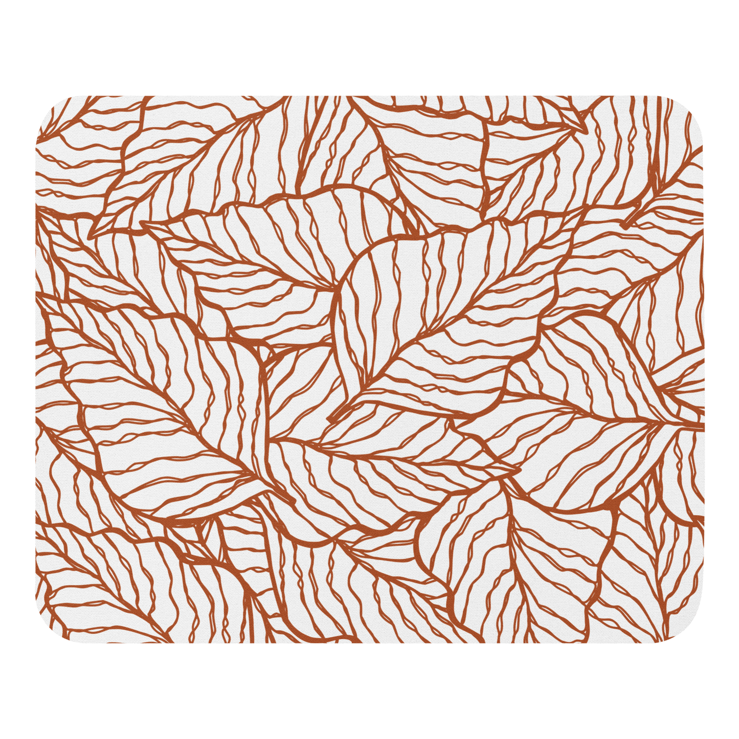Colorful Fall Leaves | Seamless Patterns | Mouse Pad - #1