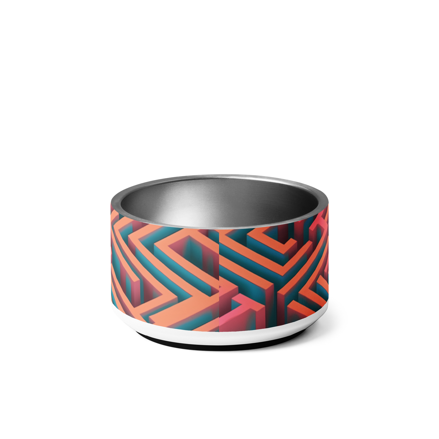 3D Maze Illusion | 3D Patterns | Pet Bowl - #1