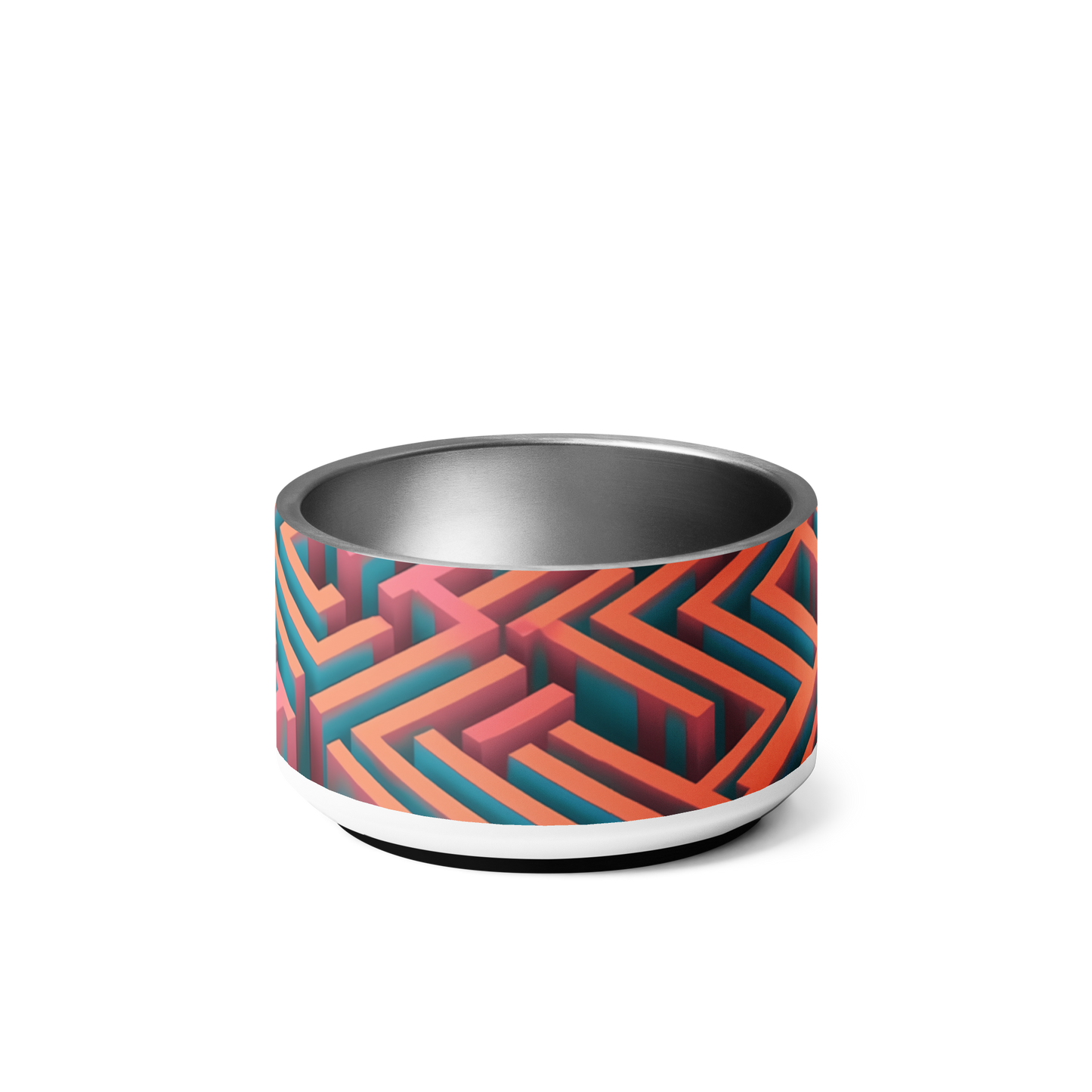 3D Maze Illusion | 3D Patterns | Pet Bowl - #1