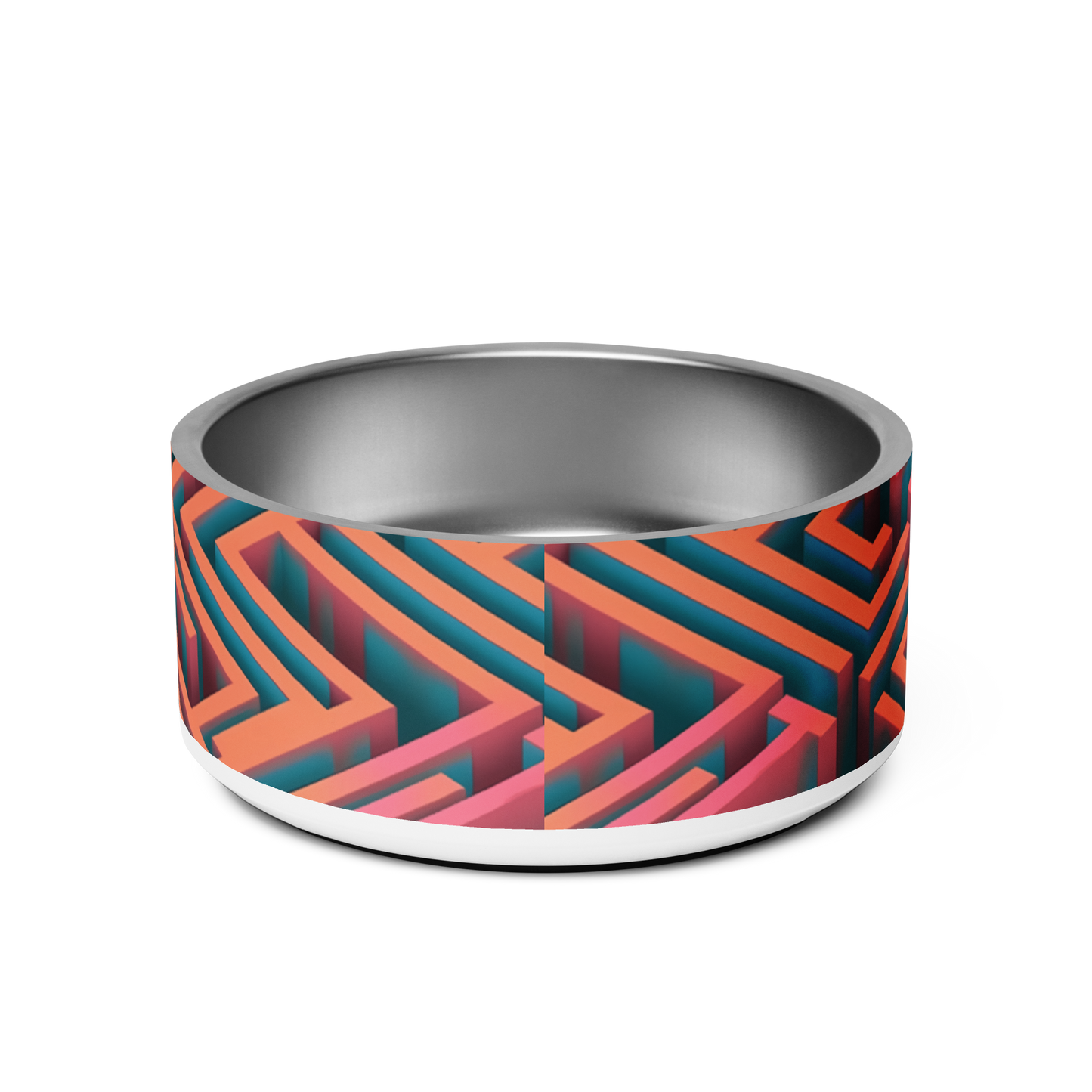 3D Maze Illusion | 3D Patterns | Pet Bowl - #1