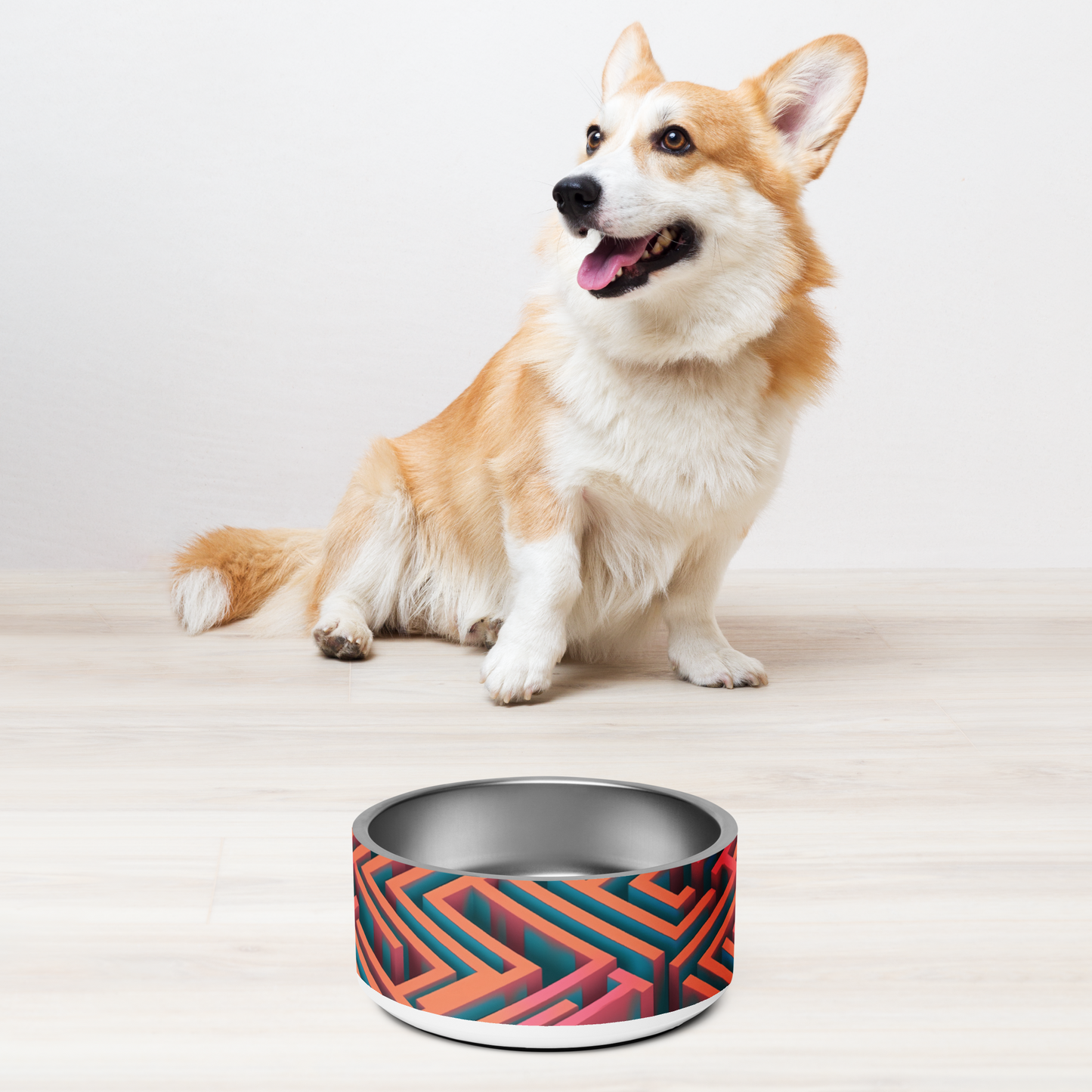 3D Maze Illusion | 3D Patterns | Pet Bowl - #1