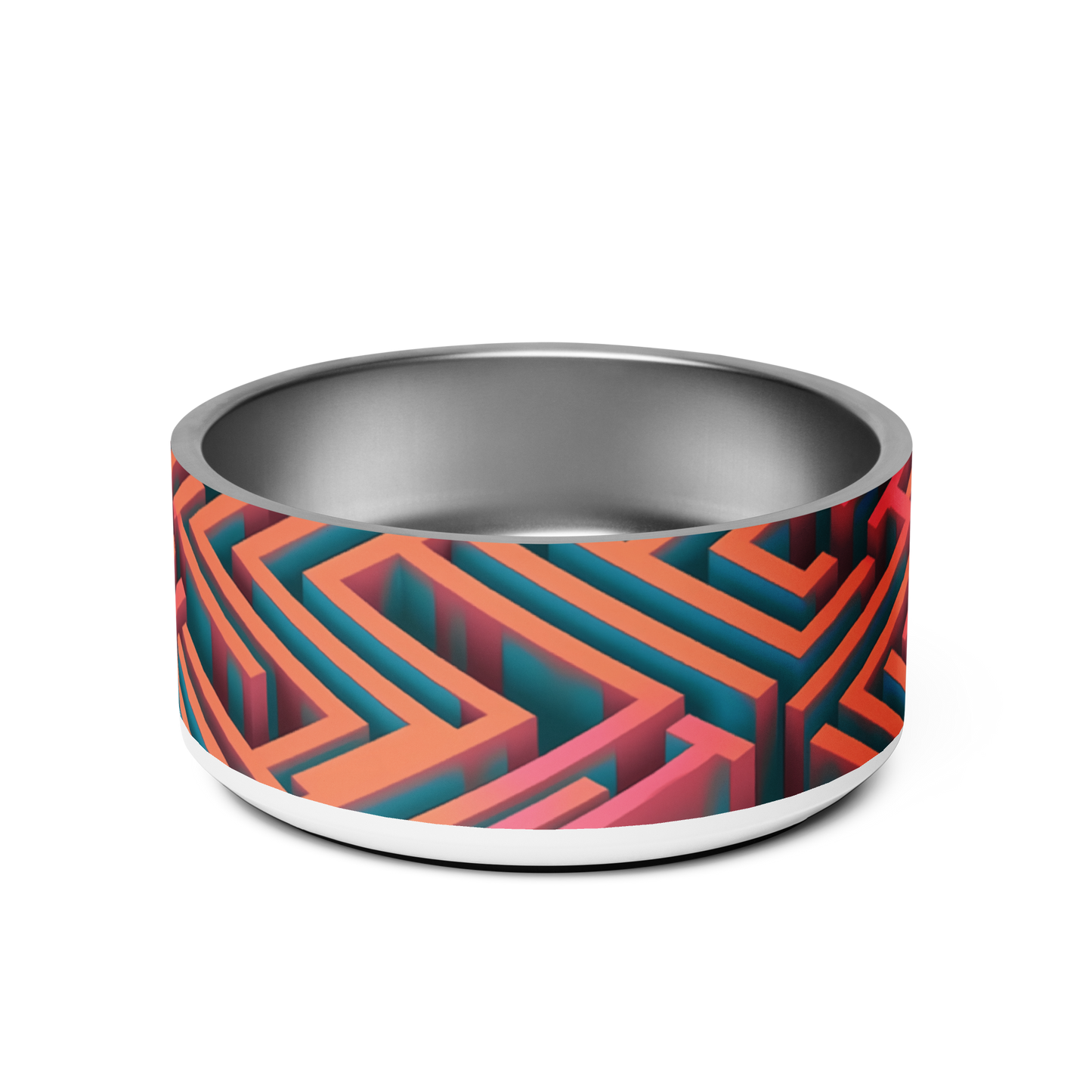 3D Maze Illusion | 3D Patterns | Pet Bowl - #1