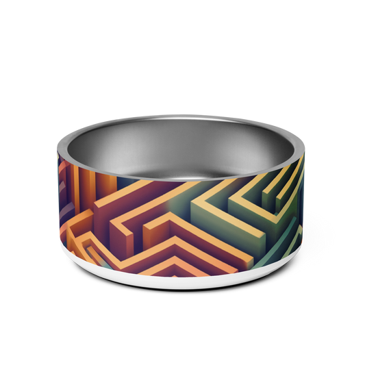 3D Maze Illusion | 3D Patterns | Pet Bowl - #3