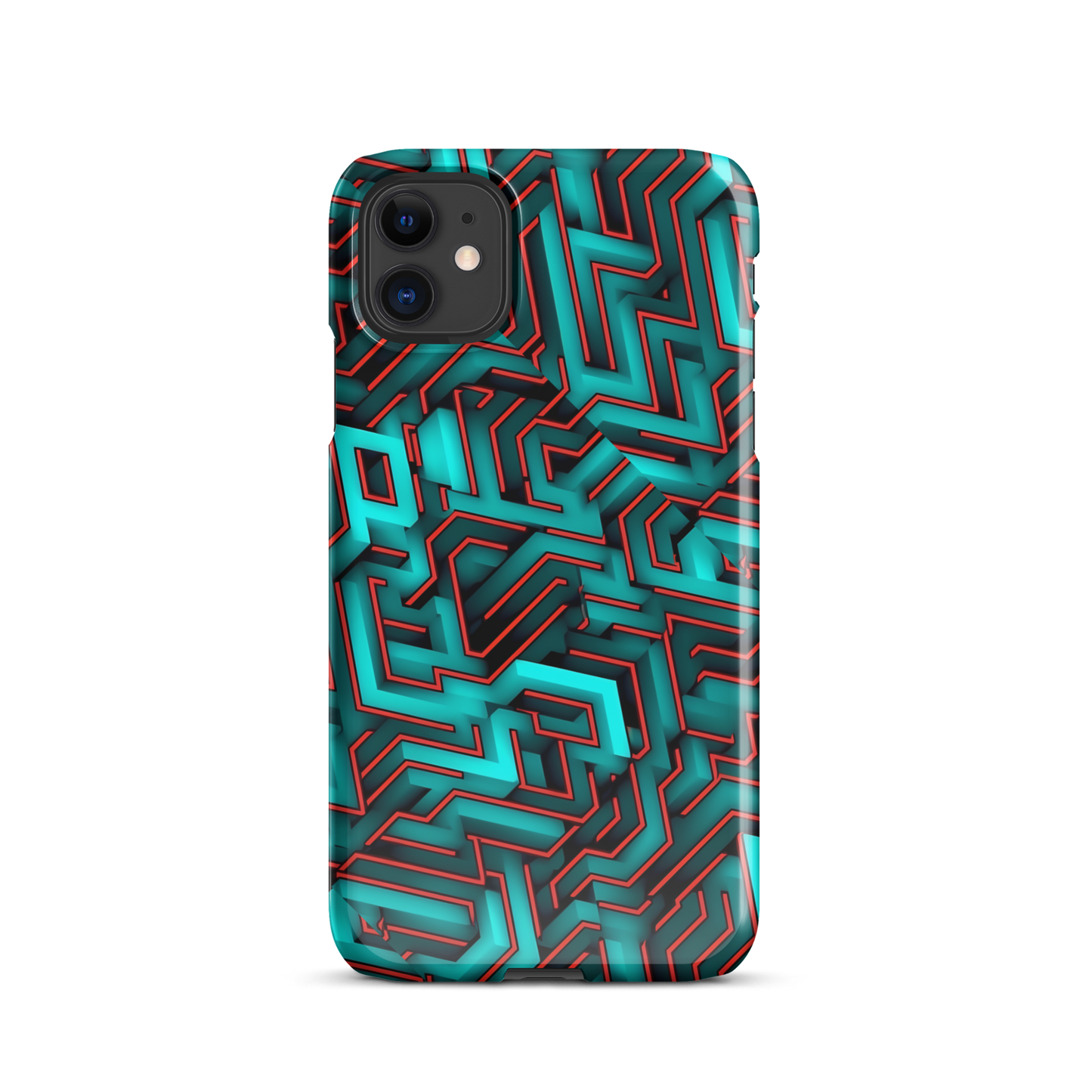 3D Maze Illusion | 3D Patterns | Snap Case for iPhone - #2