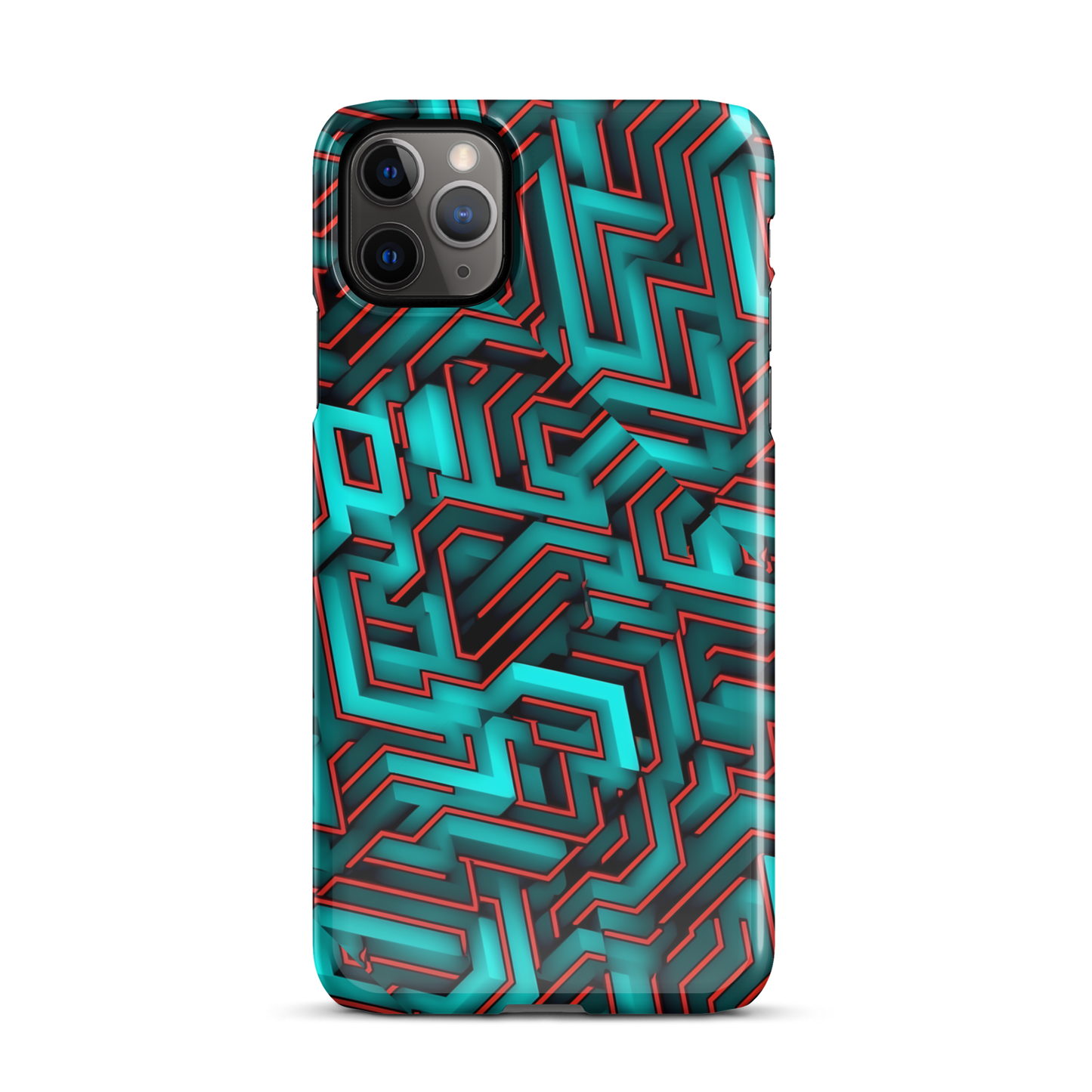 3D Maze Illusion | 3D Patterns | Snap Case for iPhone - #2