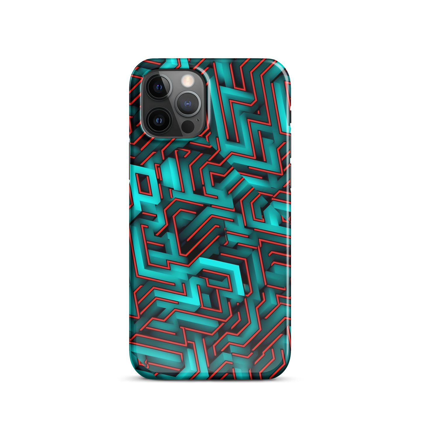 3D Maze Illusion | 3D Patterns | Snap Case for iPhone - #2