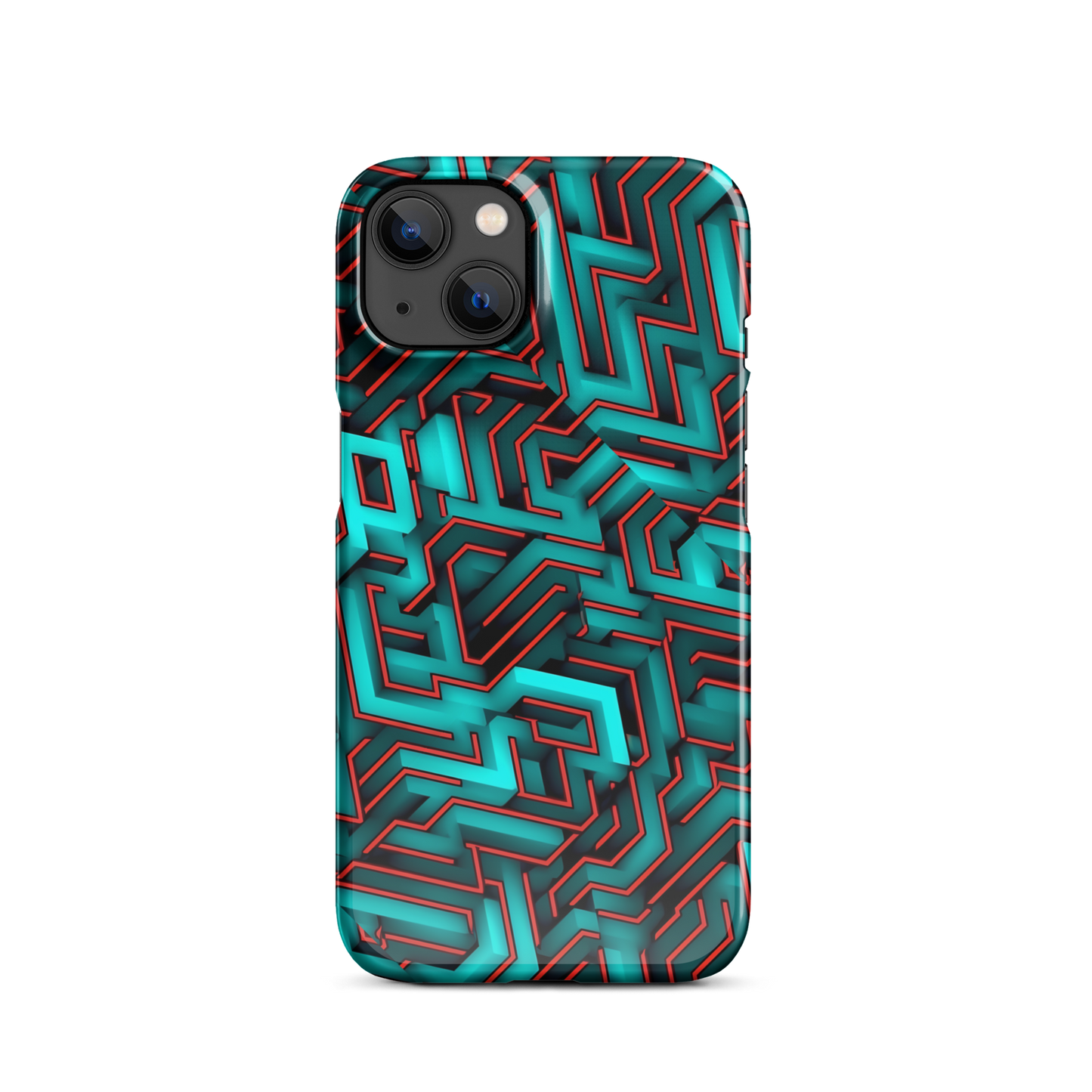 3D Maze Illusion | 3D Patterns | Snap Case for iPhone - #2