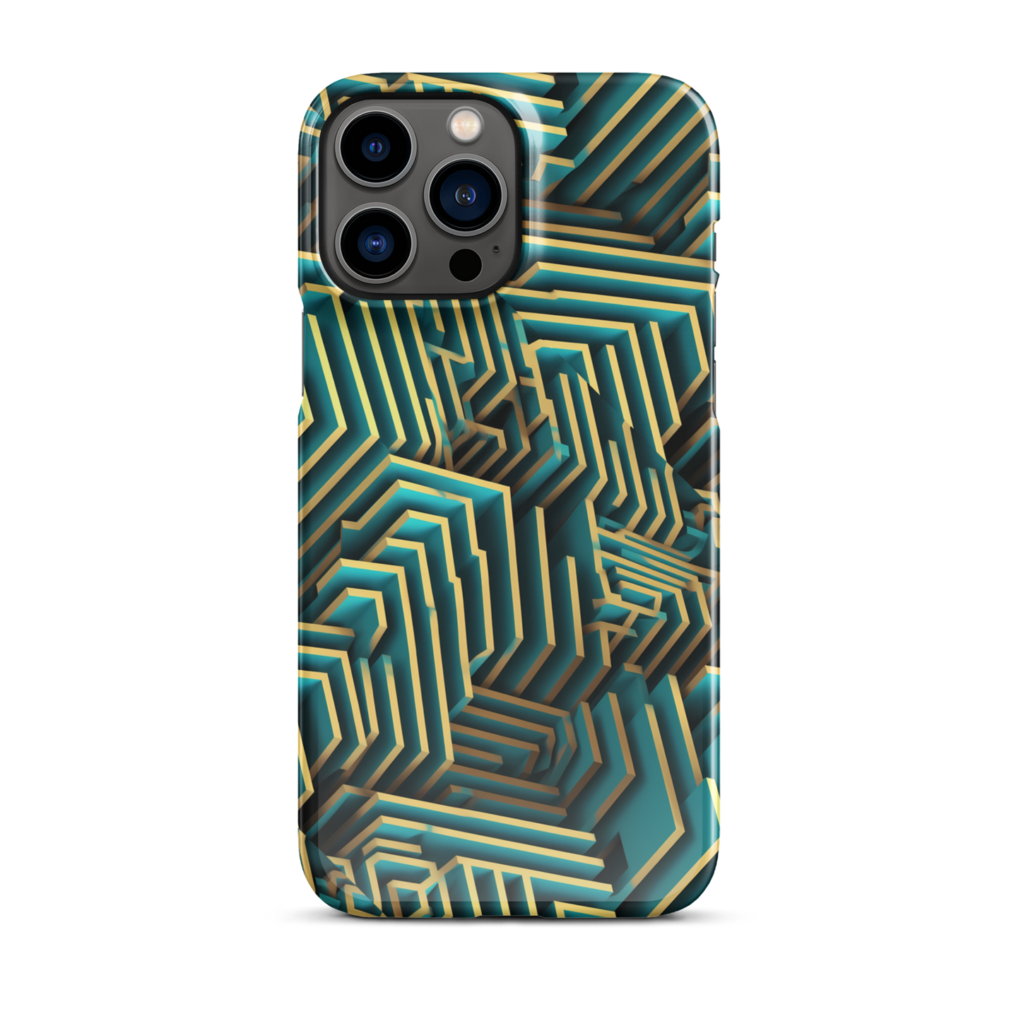 3D Maze Illusion | 3D Patterns | Snap Case for iPhone - #5
