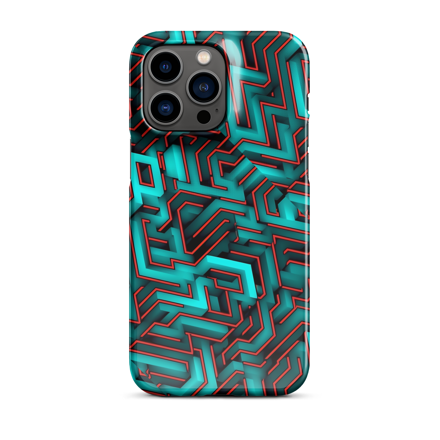 3D Maze Illusion | 3D Patterns | Snap Case for iPhone - #2