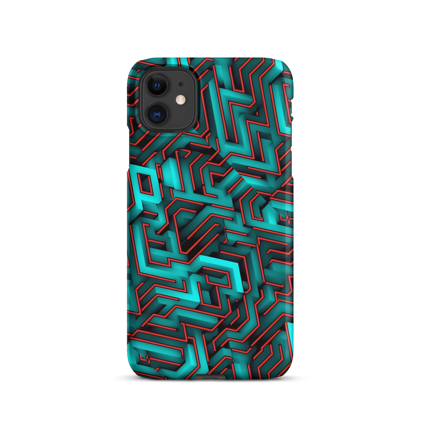 3D Maze Illusion | 3D Patterns | Snap Case for iPhone - #2