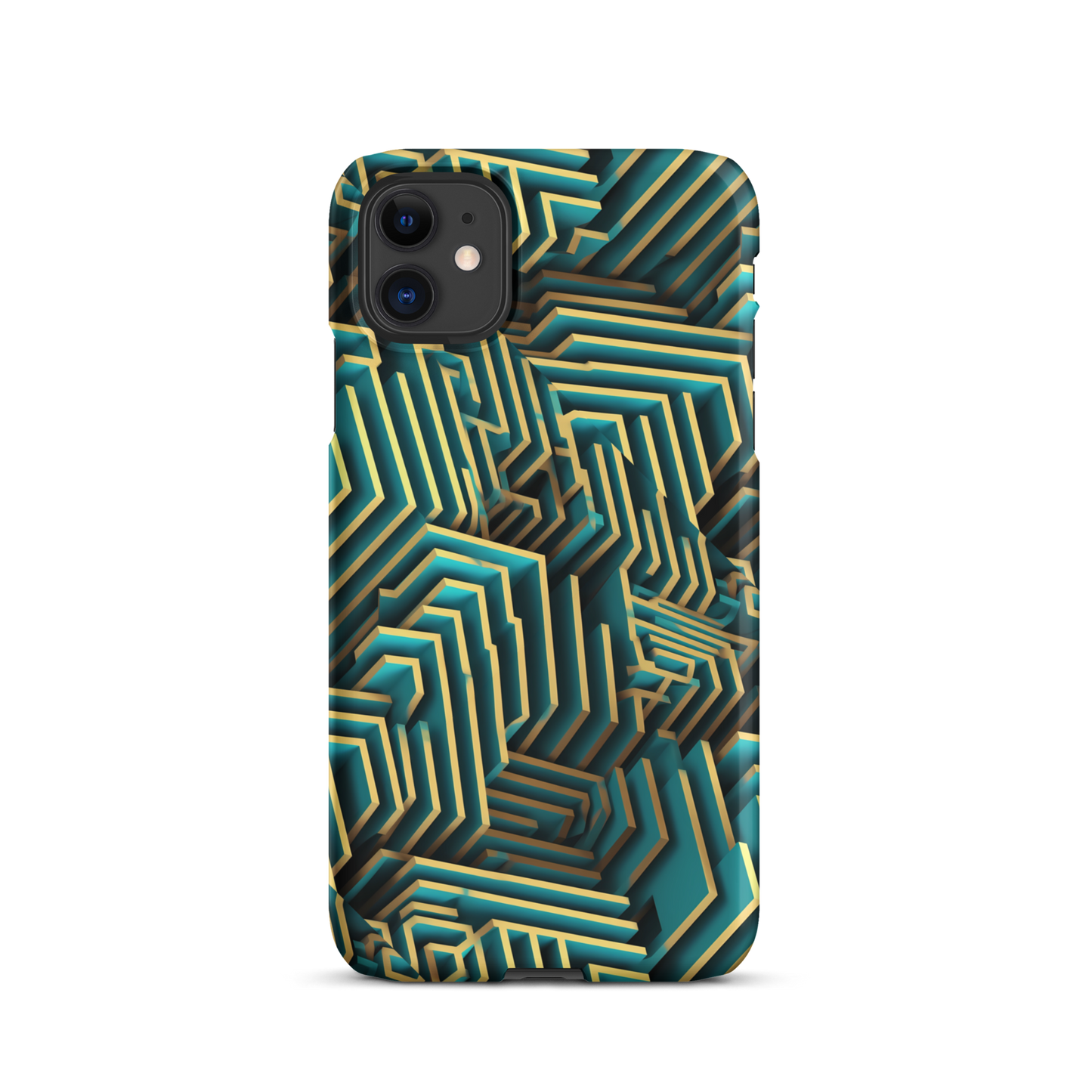3D Maze Illusion | 3D Patterns | Snap Case for iPhone - #5