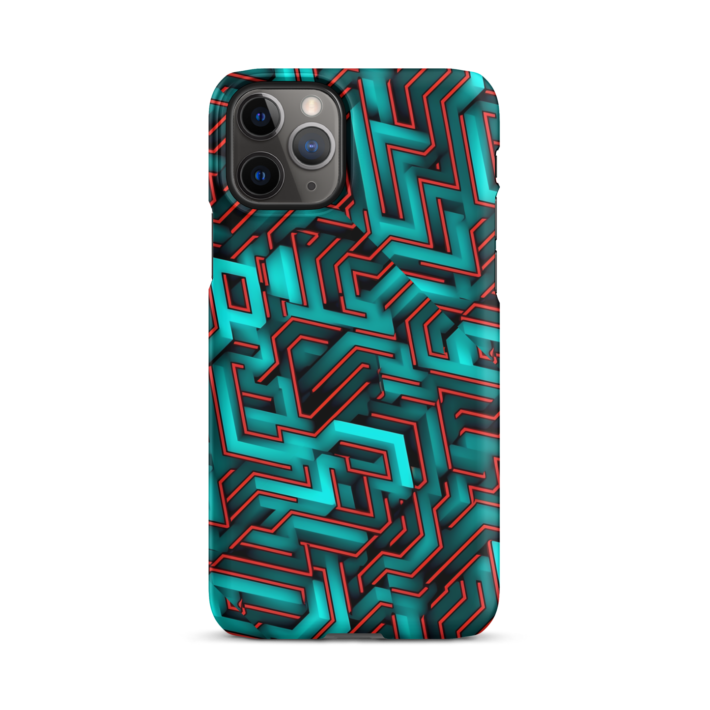 3D Maze Illusion | 3D Patterns | Snap Case for iPhone - #2