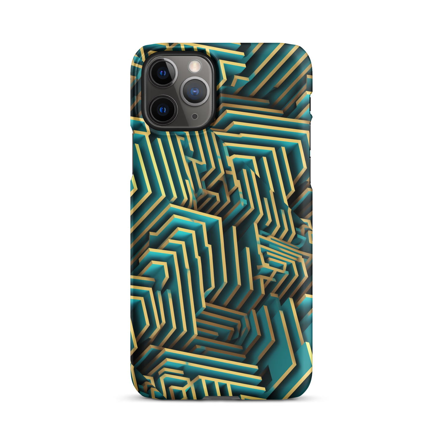 3D Maze Illusion | 3D Patterns | Snap Case for iPhone - #5