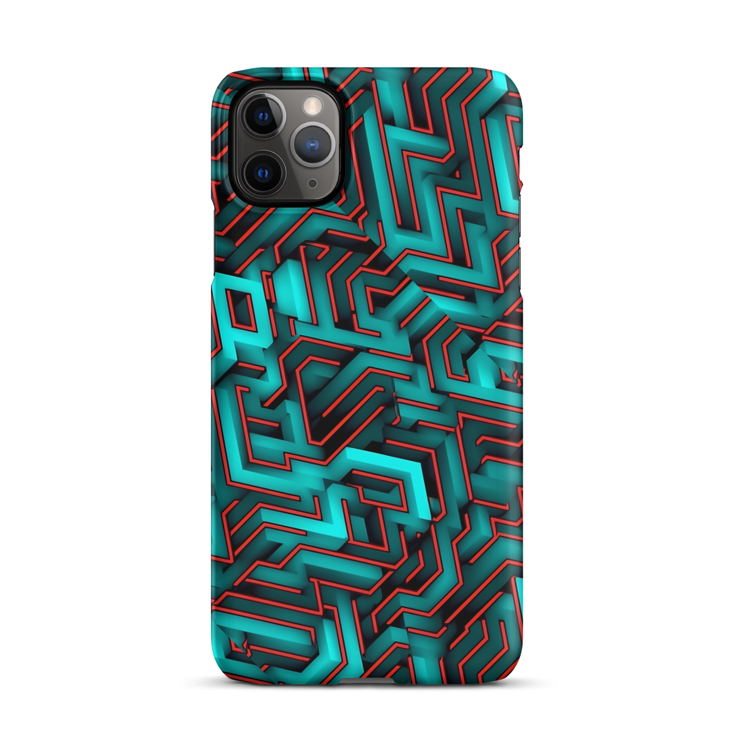 3D Maze Illusion | 3D Patterns | Snap Case for iPhone - #2