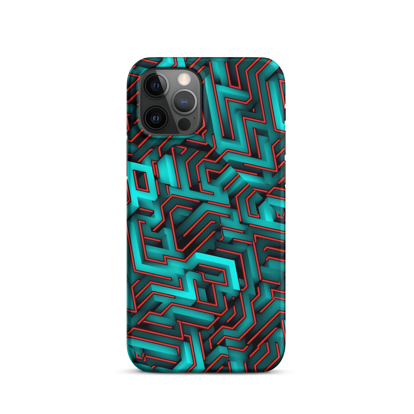 3D Maze Illusion | 3D Patterns | Snap Case for iPhone - #2