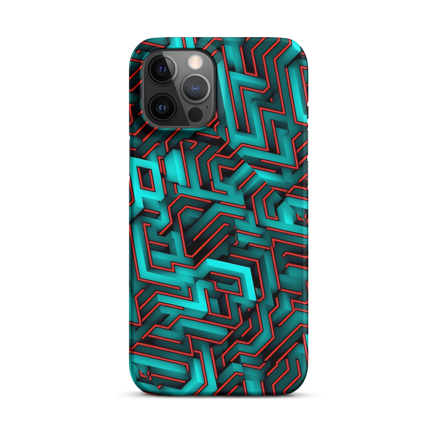 3D Maze Illusion | 3D Patterns | Snap Case for iPhone - #2