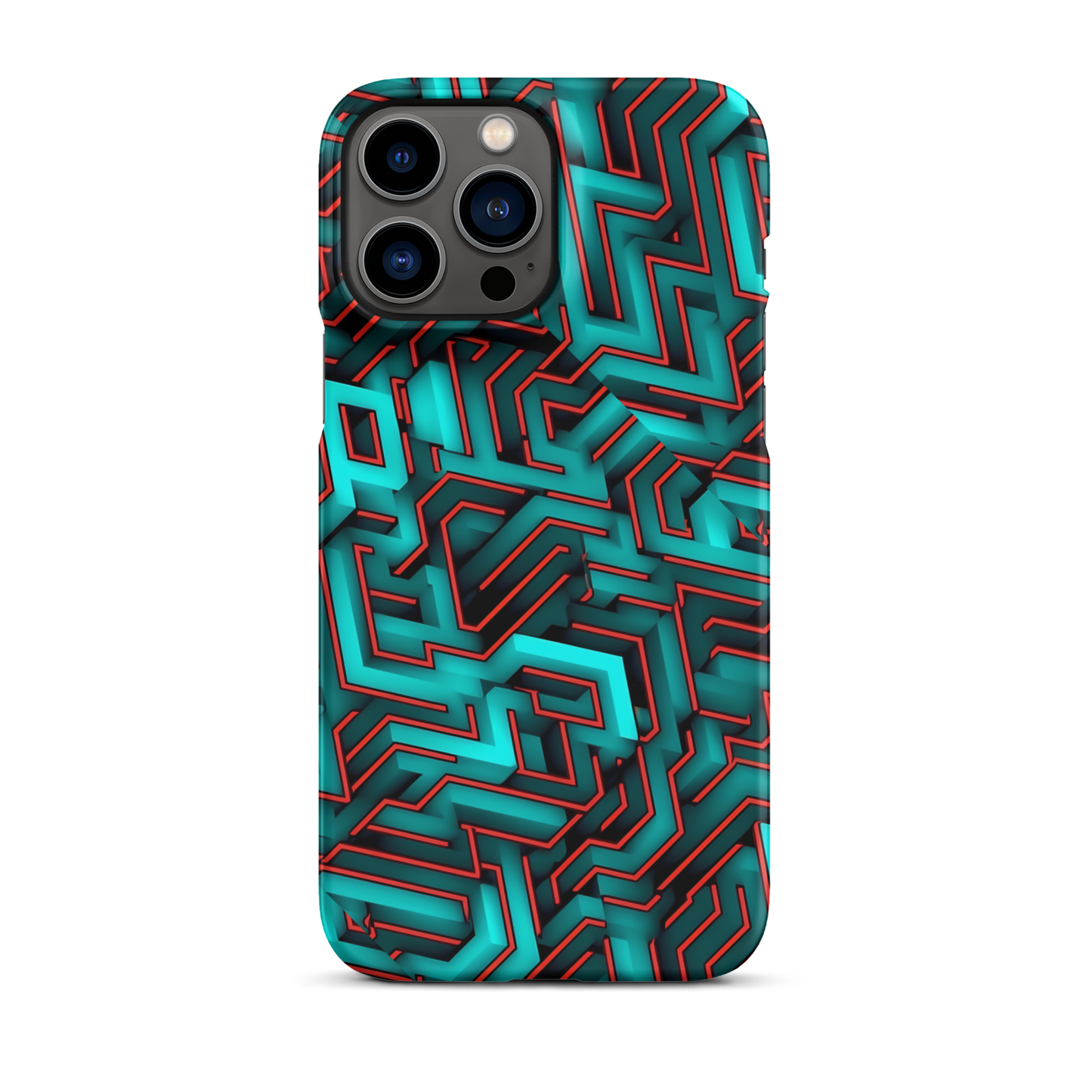 3D Maze Illusion | 3D Patterns | Snap Case for iPhone - #2