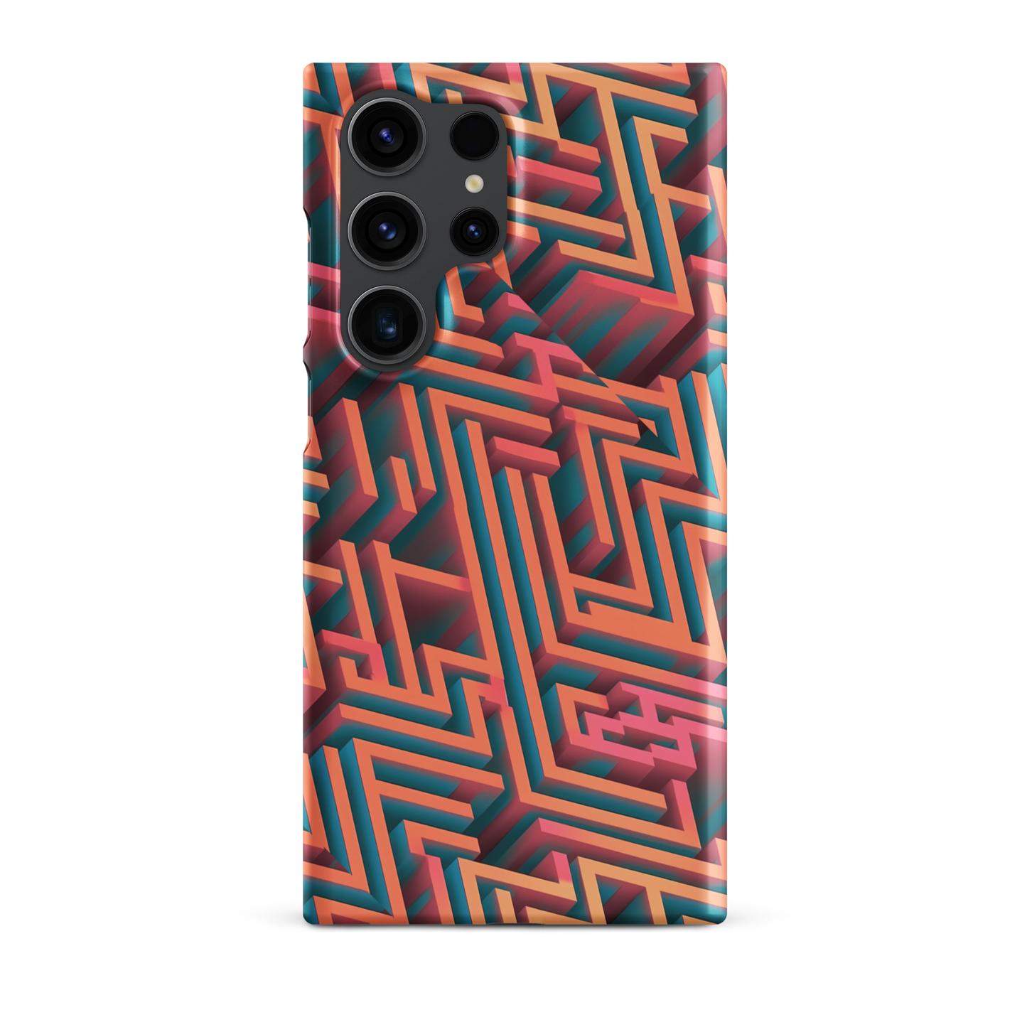 3D Maze Illusion | 3D Patterns | Snap Case for Samsung - #1