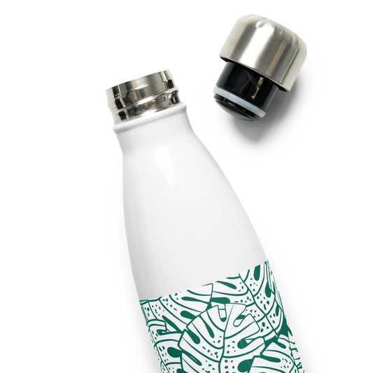 Colorful Fall Leaves | Seamless Patterns | Stainless Steel Water Bottle - #9