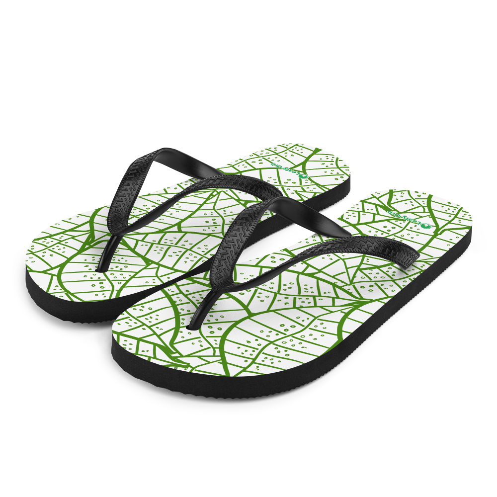 Colorful Fall Leaves | Seamless Patterns | Sublimation Flip Flops - #4