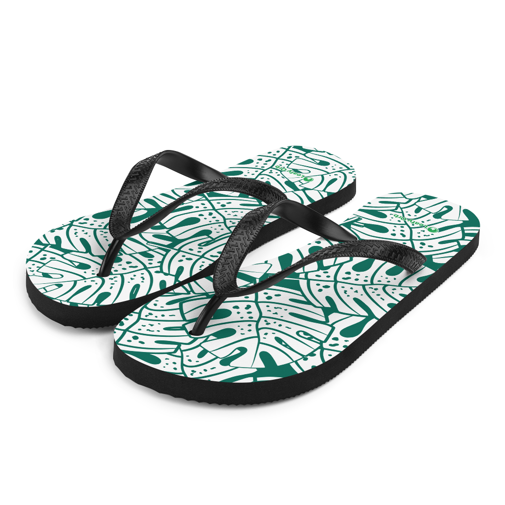 Colorful Fall Leaves | Seamless Patterns | Sublimation Flip Flops - #10