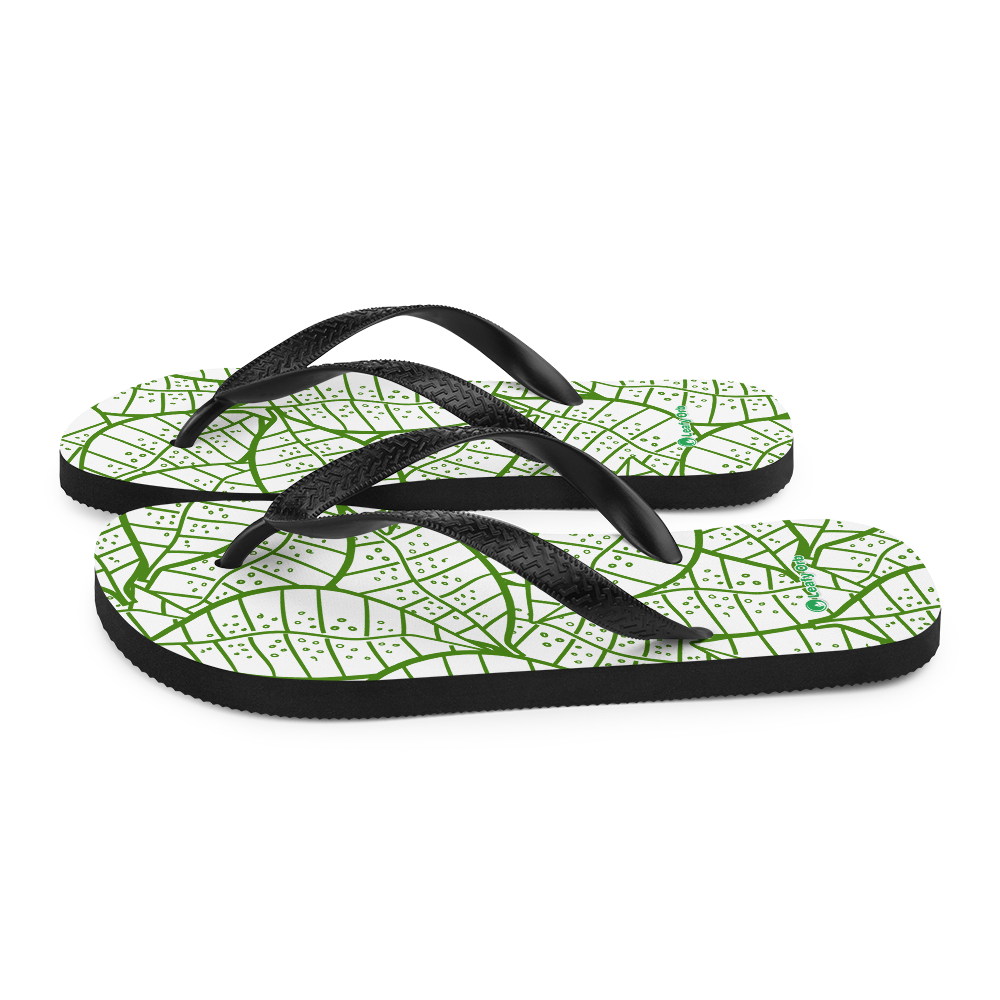 Colorful Fall Leaves | Seamless Patterns | Sublimation Flip Flops - #4