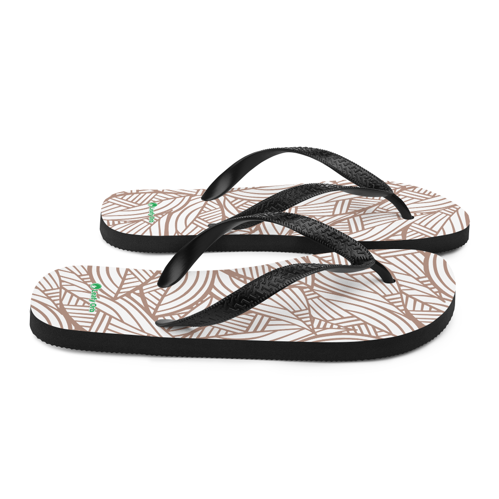 Colorful Fall Leaves | Seamless Patterns | Sublimation Flip Flops - #3