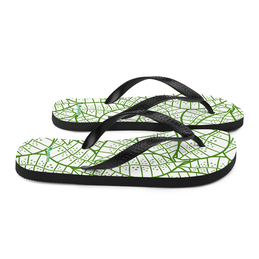 Colorful Fall Leaves | Seamless Patterns | Sublimation Flip Flops - #4