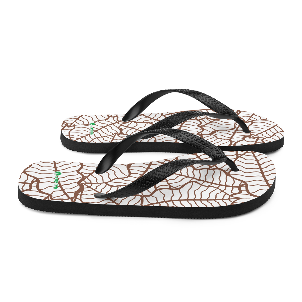 Colorful Fall Leaves | Seamless Patterns | Sublimation Flip Flops - #5