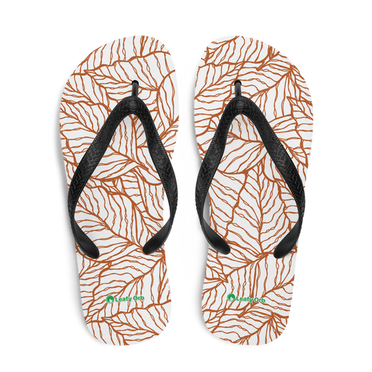Colorful Fall Leaves | Seamless Patterns | Sublimation Flip Flops - #1