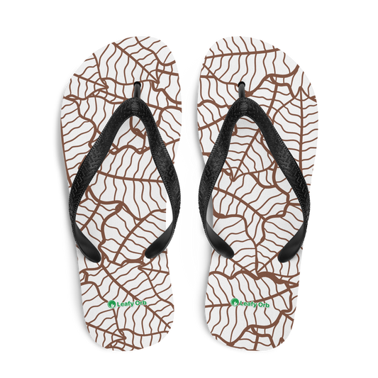 Colorful Fall Leaves | Seamless Patterns | Sublimation Flip Flops - #5