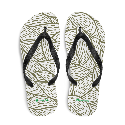 Colorful Fall Leaves | Seamless Patterns | Sublimation Flip Flops - #6