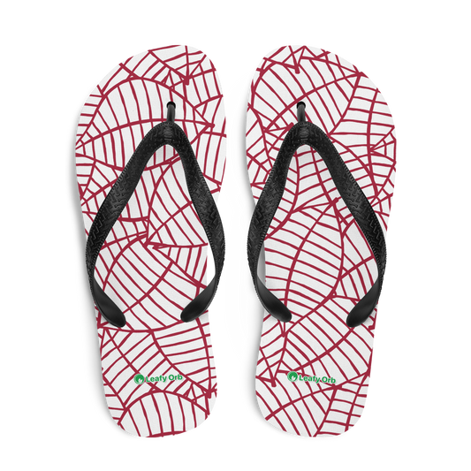 Colorful Fall Leaves | Seamless Patterns | Sublimation Flip Flops - #8