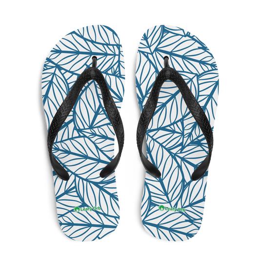 Colorful Fall Leaves | Seamless Patterns | Sublimation Flip Flops - #9