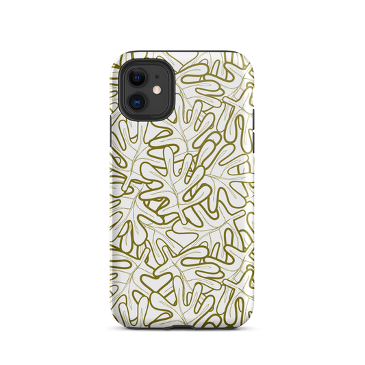 Colorful Fall Leaves | Seamless Patterns | Tough iPhone Case - #2