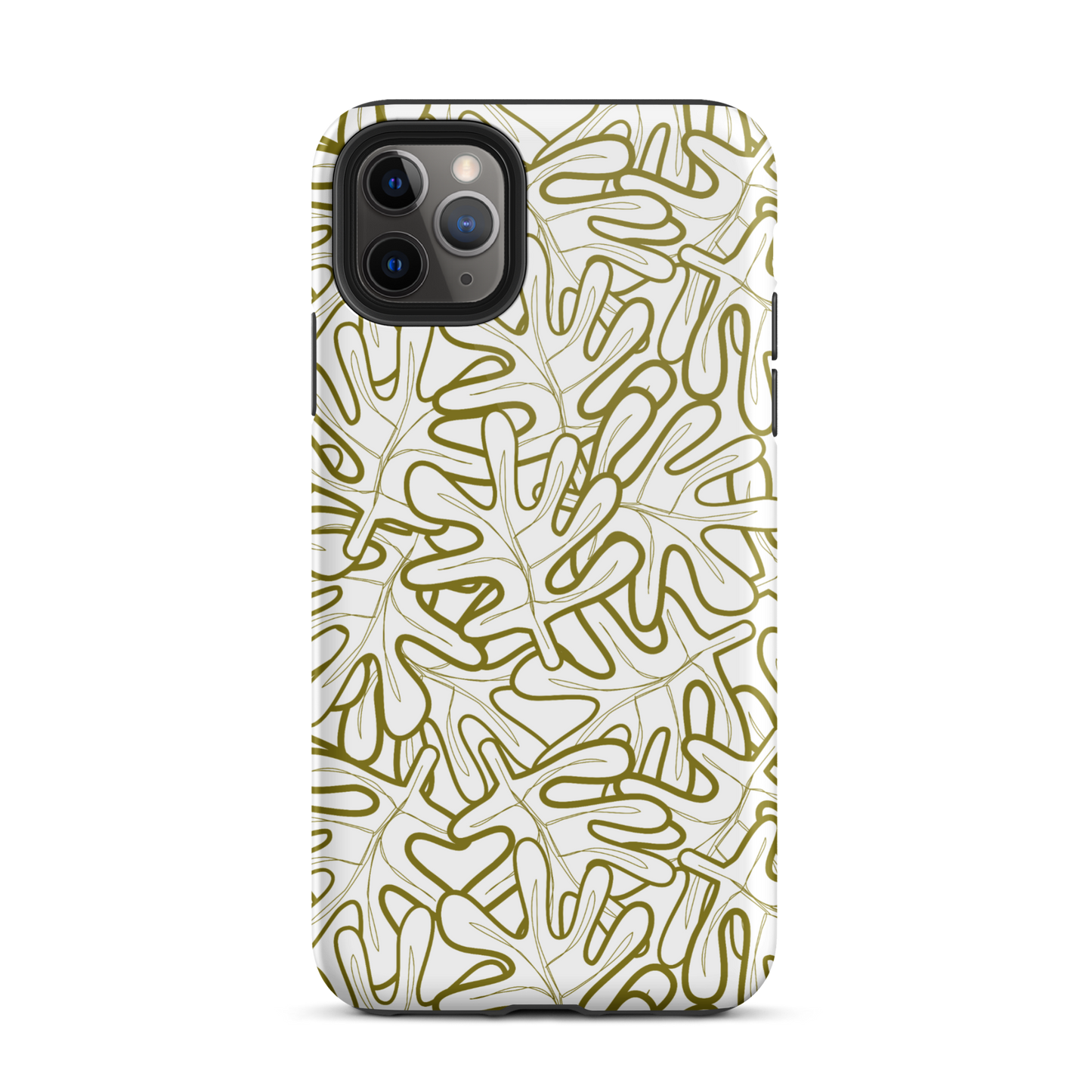 Colorful Fall Leaves | Seamless Patterns | Tough iPhone Case - #2