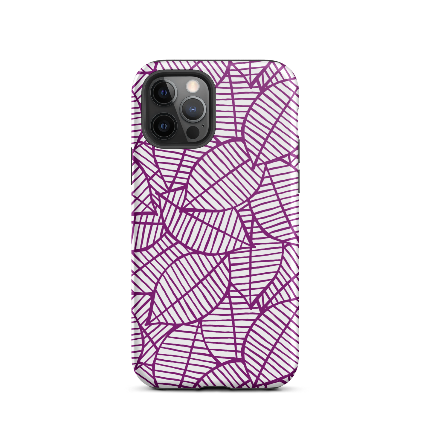 Colorful Fall Leaves | Seamless Patterns | Tough iPhone Case - #7